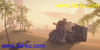 3D打印模型Steampunk Desert Junk的图片