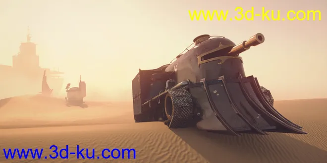 Steampunk Desert Junk模型的图片5