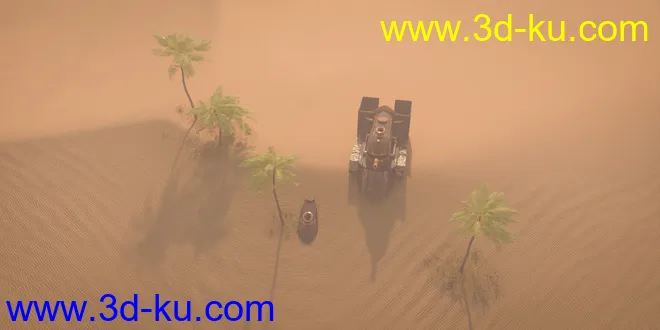 Steampunk Desert Junk模型的图片6