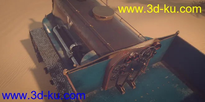 Steampunk Desert Junk模型的图片7