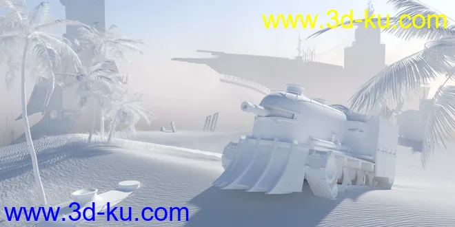 Steampunk Desert Junk模型的图片12