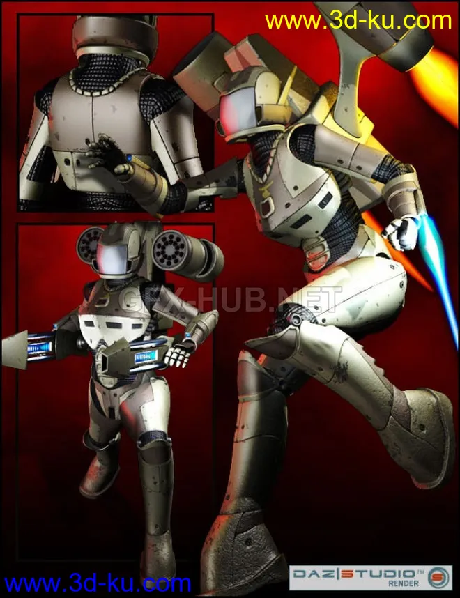 Stellar League Assault Suit模型的图片1