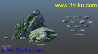 3D打印模型Stones HR 2的图片