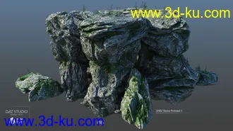 3D打印模型Stones HR 2的图片