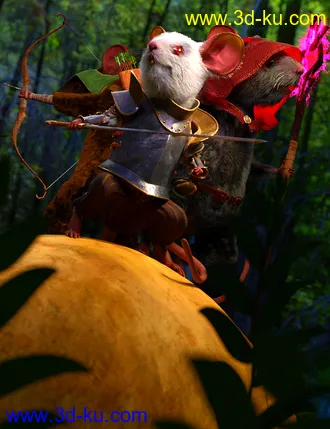 3D打印模型Storybook Mouse for Genesis 8.1 Males的图片