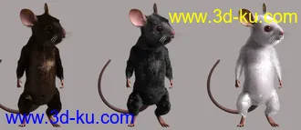 3D打印模型Storybook Mouse for Genesis 8.1 Males的图片