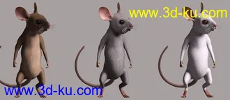 3D打印模型Storybook Mouse for Genesis 8.1 Males的图片