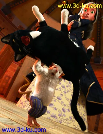 3D打印模型Storybook Mouse for Genesis 8.1 Males的图片