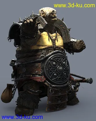 3D打印模型Storybook Turtle HD for Genesis 8.1 Males的图片
