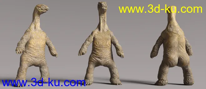 Storybook Turtle HD for Genesis 8.1 Males模型的图片13