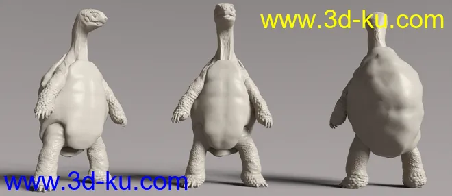 Storybook Turtle HD for Genesis 8.1 Males模型的图片15