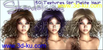 3D打印模型Strandalicious for Melite Hair的图片