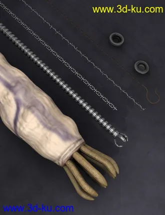 3D打印模型Strands of Horror for Genesis 2的图片