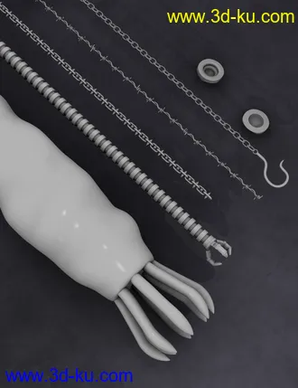 3D打印模型Strands of Horror for Genesis 2的图片