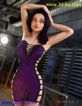 3D打印模型Strappy Party Dress的图片
