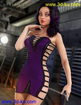 3D打印模型Strappy Party Dress的图片