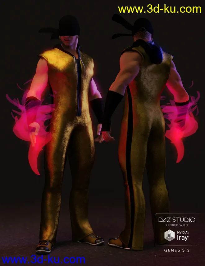 Street Master Chi for Genesis 2 Male(s)模型的图片3