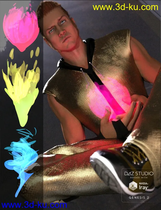 Street Master Chi for Genesis 2 Male(s)模型的图片6