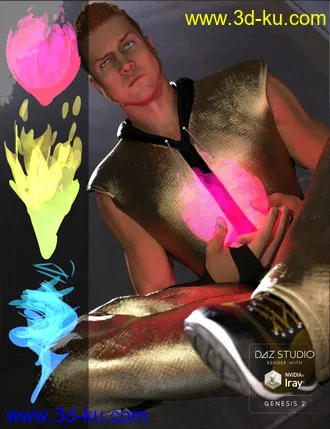 3D打印模型Street Master Chi for Genesis 2 Male(s)的图片