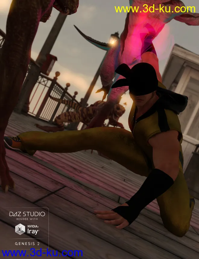 Street Master Chi for Genesis 2 Male(s)模型的图片8