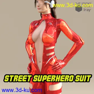 3D打印模型Street Superhero Suit for G8F的图片