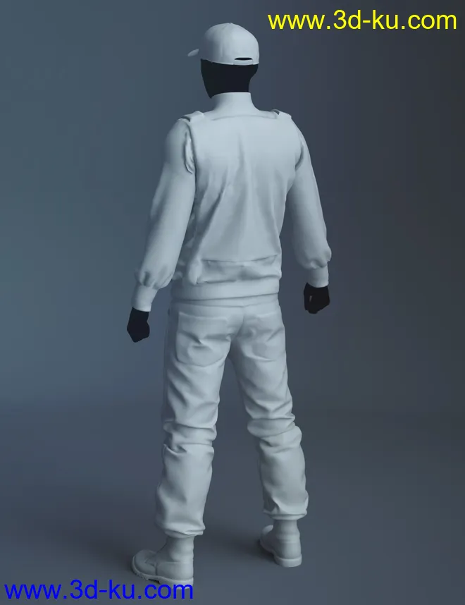 Street Tactical Fashion for Genesis 8 and 8.1 Male模型的图片9