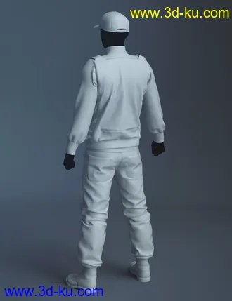 3D打印模型Street Tactical Fashion for Genesis 8 and 8.1 Male的图片
