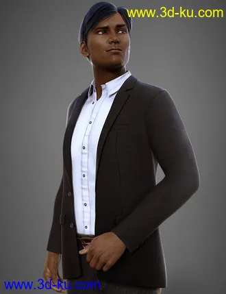 3D打印模型Strictly Business Outfit for Genesis 8 Male(s)的图片