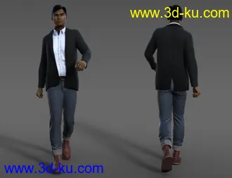 3D打印模型Strictly Business Outfit for Genesis 8 Male(s)的图片