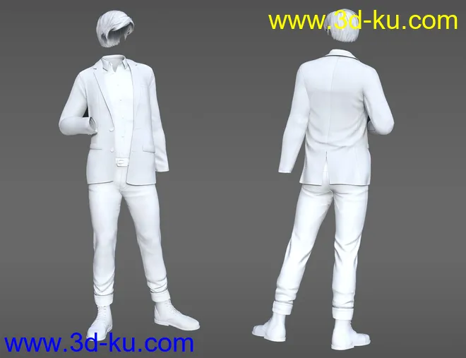 Strictly Business Outfit for Genesis 8 Male(s)模型的图片4