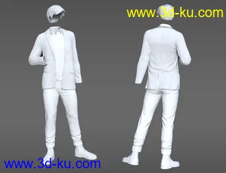 3D打印模型Strictly Business Outfit for Genesis 8 Male(s)的图片