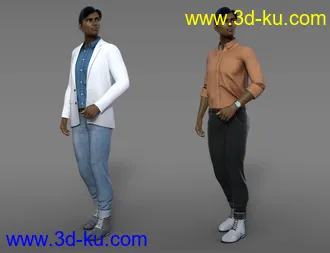 3D打印模型Strictly Business Outfit Textures的图片