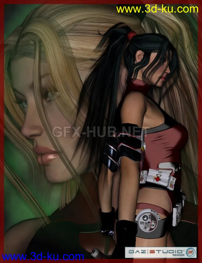 Strike Ponytail模型的图片1