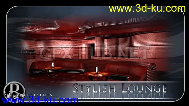 Stylish Lounge (Poser & Vue)模型的图片1