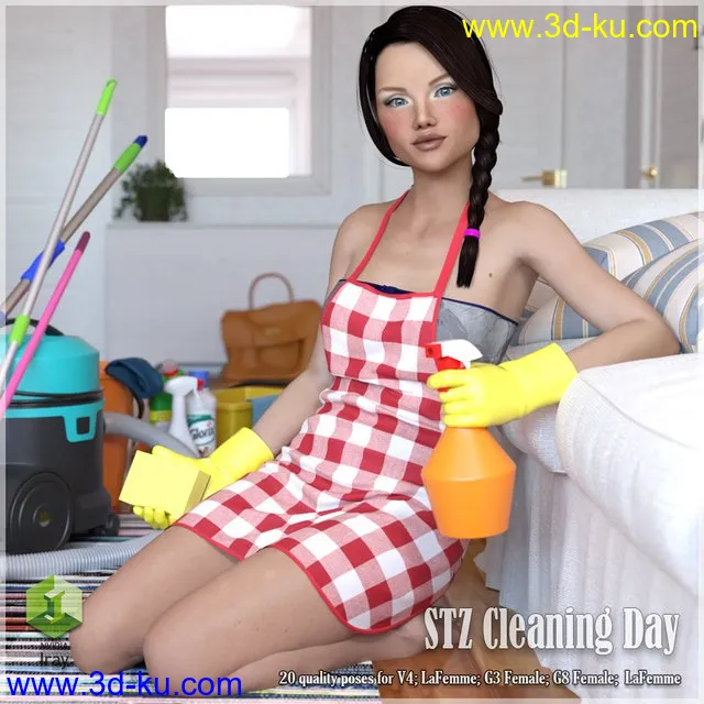 STZ Cleaning Day模型的图片1