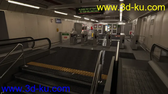 Subway Terminal模型的图片2