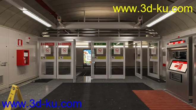 Subway Terminal模型的图片5