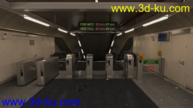 Subway Terminal模型的图片6