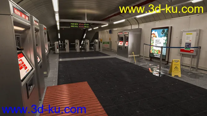 Subway Terminal模型的图片7