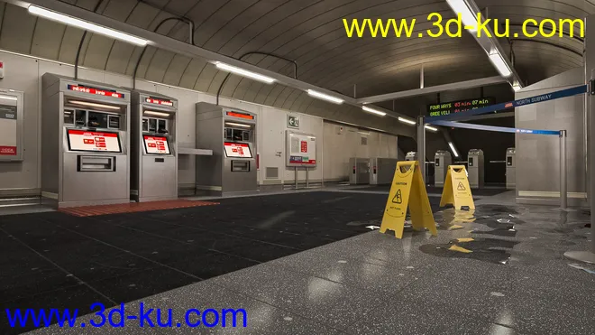 Subway Terminal模型的图片8