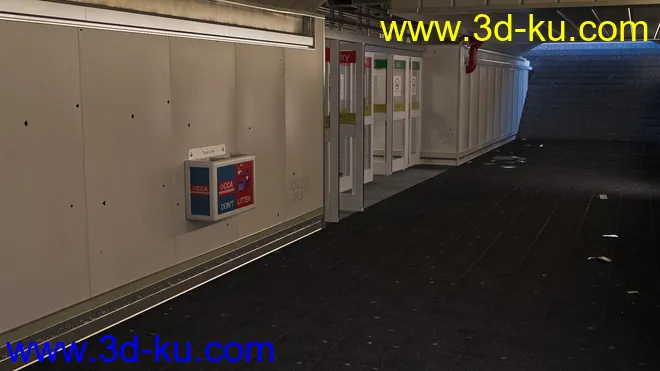 Subway Terminal模型的图片9