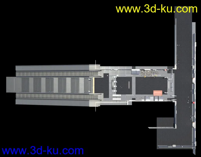 Subway Terminal模型的图片10
