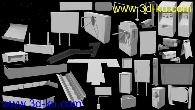 Subway Terminal模型的图片11