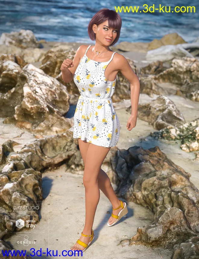 Summer Romper - Luscious模型的图片6