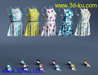 3D打印模型Summer Romper - Luscious的图片