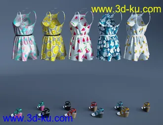3D打印模型Summer Romper - Luscious的图片