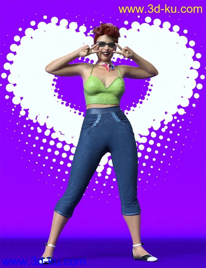 Summer Vibes Vintage Props with dForce模型的图片7