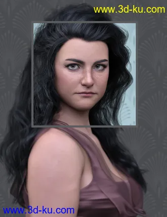 3D打印模型Sun-kissed Facial Freckles for Genesis 3, 8 and 8.1 Females的图片