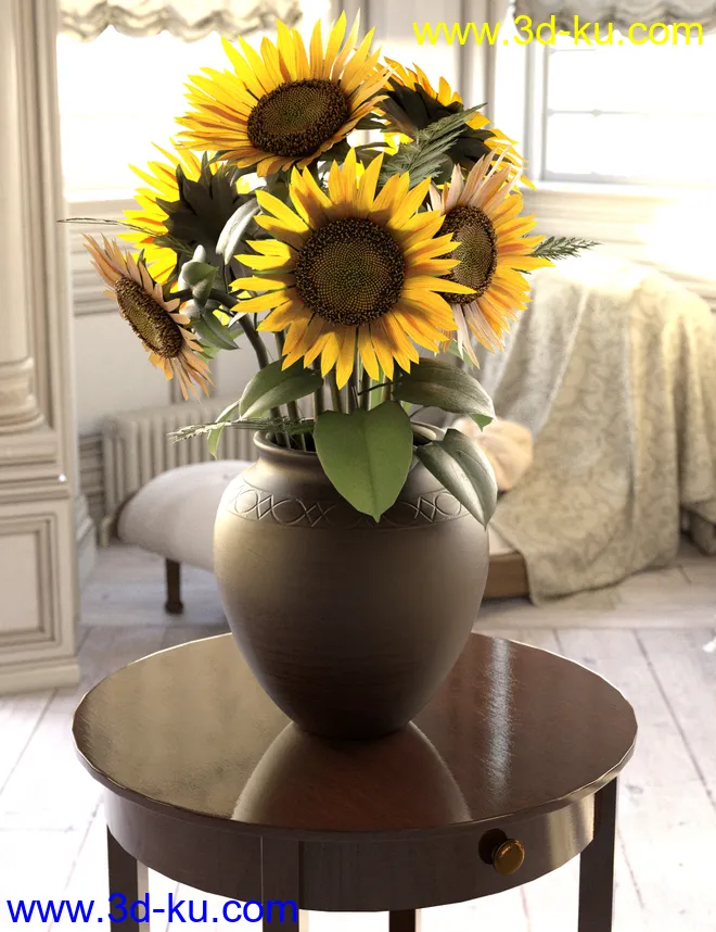 Sunflower Adornment模型的图片1