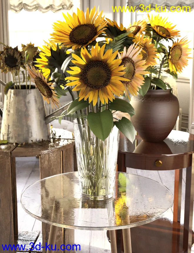 Sunflower Adornment模型的图片3